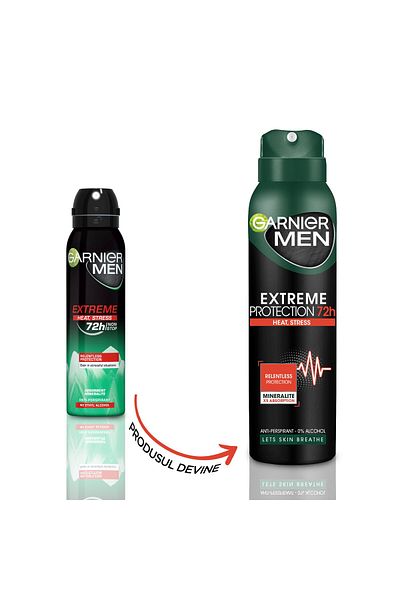 Garnier Deodorant antiperspirant spray Garnier Mineral Extreme pentru barbati