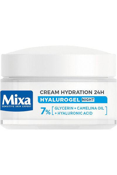 MİXA Crema-masca hidratanta de noapte Mixa Hyalurogel Night pentru pielea sensibila