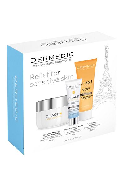 DERMEDIC Pachet Dermedic Oilage: Crema nutritiva de zi