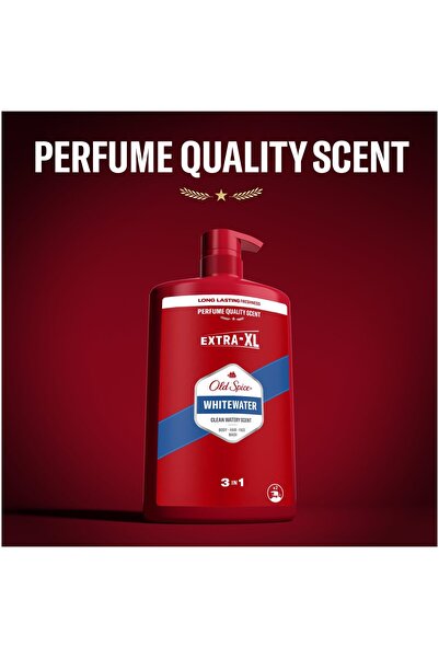 Old Spice Gel de dus si sampon 3 in 1 WhiteWater pentru corp, 1000 ml