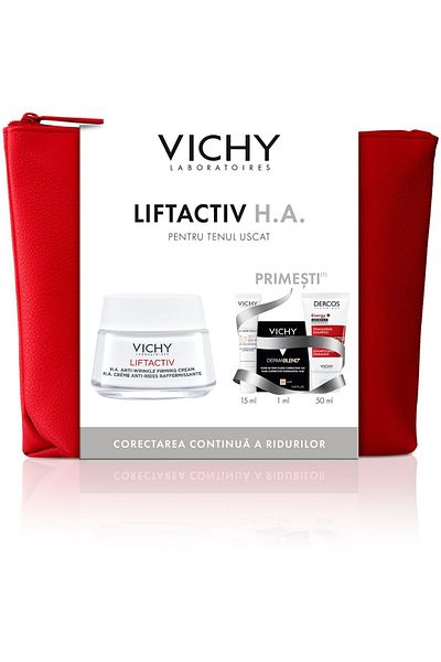 Vichy Vichy Liftactiv Anti-Wrinkle and Firming Cream Kit for Dry Skin