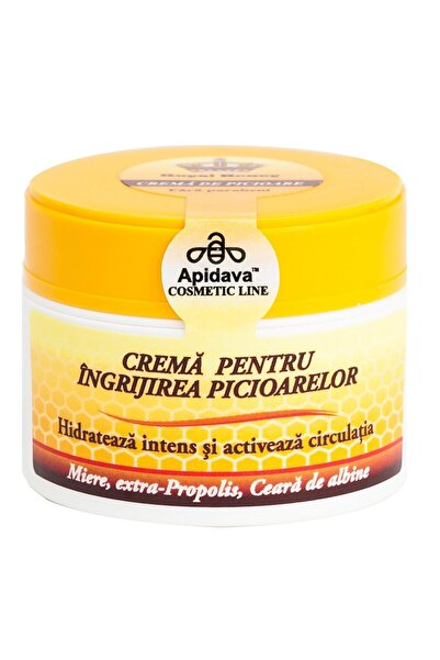 Apidava Crema pentru ingrijirea picioarelor Apidava cu miere