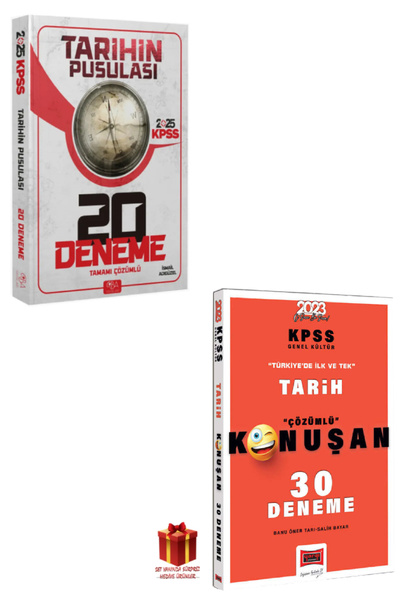 CBA Akademi 2025 CBA Akademi KPSS Tarihin Pusulası 20 Deneme İsmail Adıgüzel+...