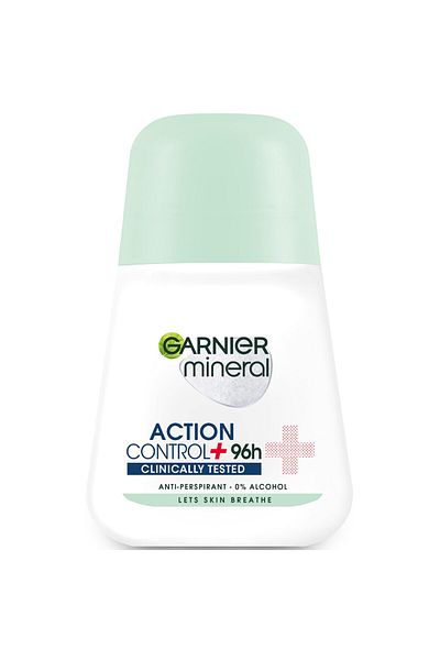 Garnier Deodorant antiperspirant roll-on Garnier Mineral Action Control Clinically Tested pentru femei