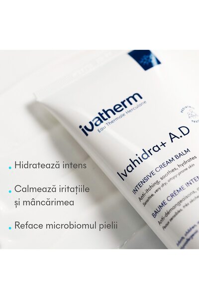 IVATHERM Crema-balsam intens emolienta Ivatherm Ivahidra+ AD