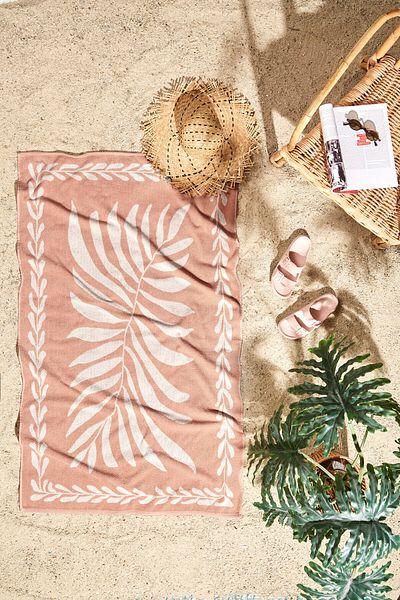 Özdilek Πετσέτα θαλάσσης Özdilek Sun Boho Leaf 90x150 cm