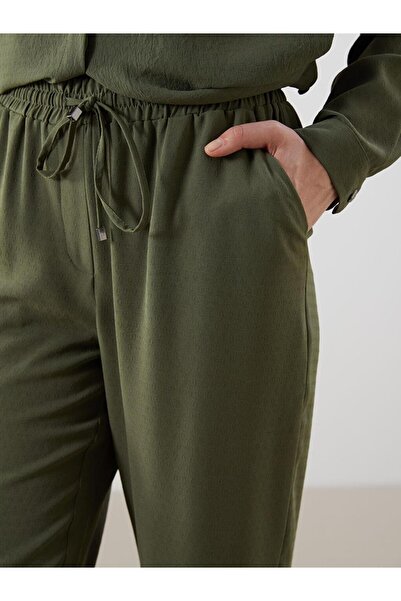 LC Waikiki Women's Trousers with Elastic Waist (S5)