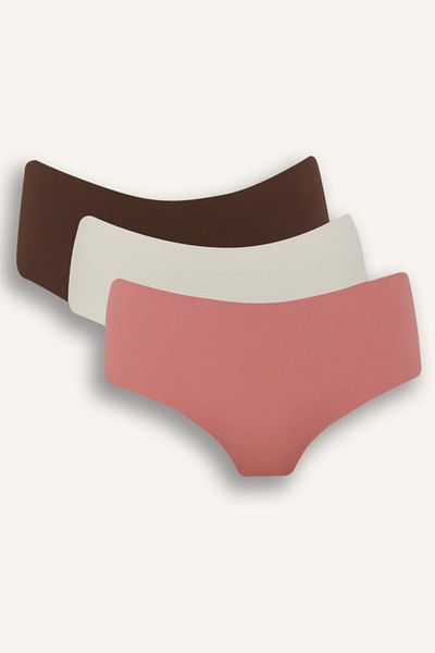 DeFacto Micro 3-pack Hipster Panties-fall In Love E4938ax25sp