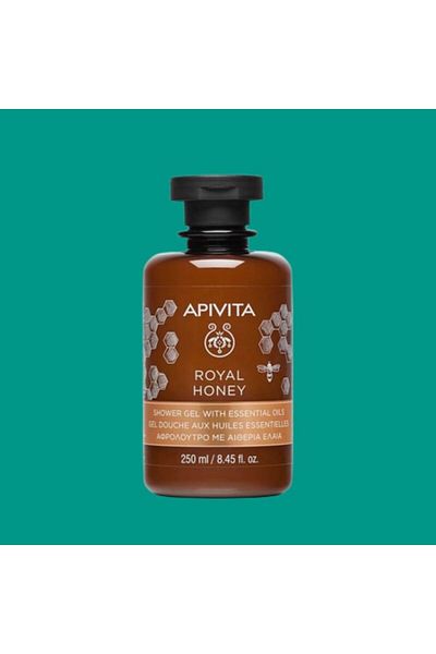 Apivita Gel de dus hidratant cu formula cremoasa si miere Royal Honey