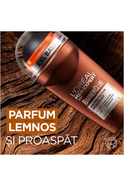 L'Oreal Paris L'Oreal Paris Men Expert Barber Club roll-on antiperspirant for men