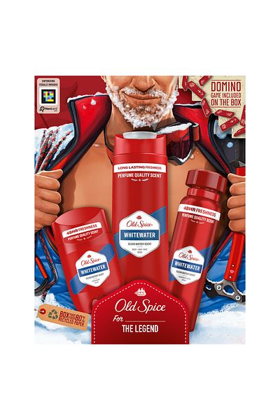 Old Spice Set cadou Old Spice Alpinist Whitewater: Gel de dus