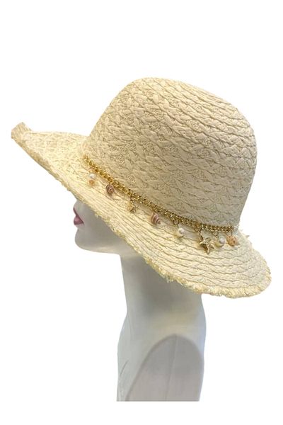 wikidayss Women's Straw Beach Hat