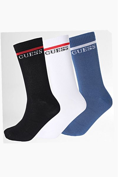 Guess Set 3 perechi sosete Guess U3BG32 Multicolor Unica