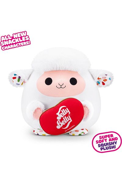 Zuru Snackles Series 2 Lamb & Jelly Belly 16 Inch Plush by ZURU, Ultra Soft Plush, Collectible Plush w...