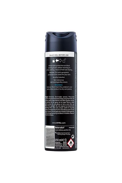 NIVEA Deodorant spray Nivea Men Invisible for Black & White Fresh