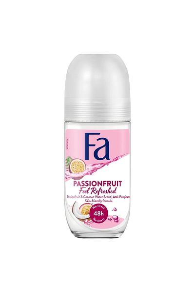 Fa Deodorant Roll-on Fa Antiperspirant cu Aromă de Fructul Pasiunii - O senzație de reîmprospătare
