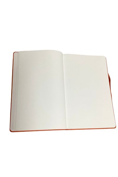 blume Acar Stone Paper Notebook 13*21 cm 128 Sheets Orange