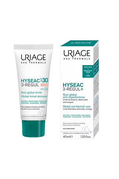 Uriage Crema colorata anti-acnee SPF30 Uriage Hyseac 3-Regul