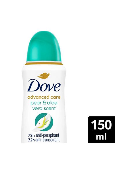 Dove Deodorant Spray Advanced Care Pear Aloe Vera 150 ml