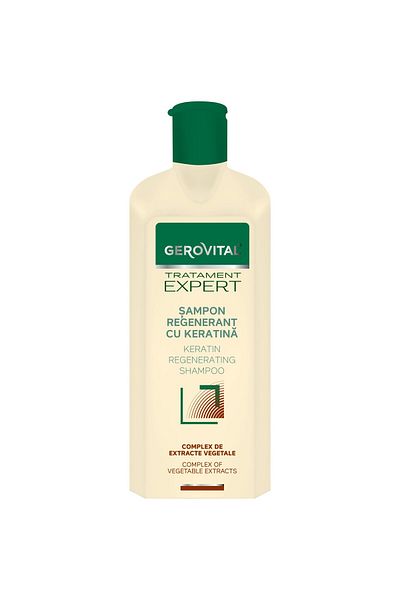 GEROVITAL Expert Regenerating Treatment Shampoo With Keratin 400 ml