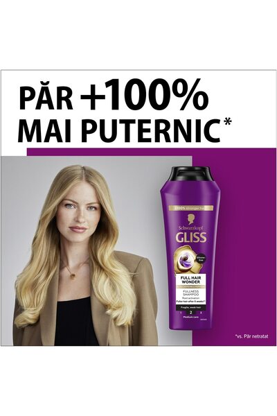 Gliss Sampon Schwarzkopf Gliss Full Hair Wonder