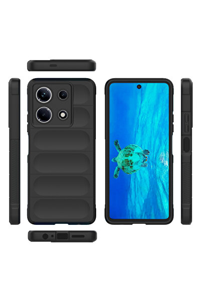 halkhouse İnfinix Note 30 4G Kılıf Kamera Korumalı İçi Kadife Esnek Etnik Renkli Yumuşak Silikon Kapak