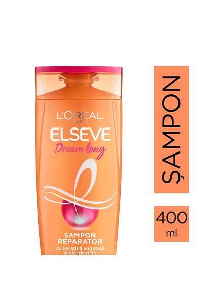 L'Oreal Paris Șampon reparator Elseve Dream Long, 400 ml