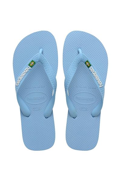 Havaianas Brasil Logo Lavender Blue Flip Flops 4110850 -7437