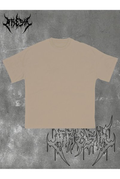 AN Trend Moda Men's Casual Letter Printed T-Shirt, Polyester, Stretchy Fabric, Round Neck, Summer Style, Adult