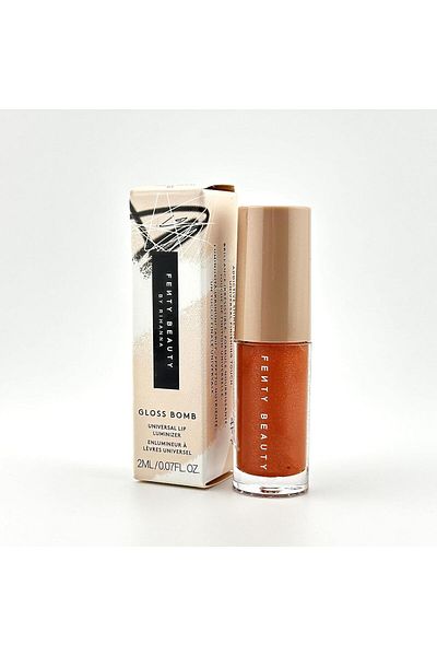 FENTY BEAUTY by Rihanna Gloss Bomb Universal Lip Luminizer Fenty Glow - Shimmering Rose Nude 2ml