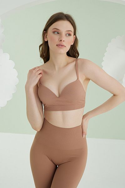 NBB Mink Skin Seamless Unpadded Bra