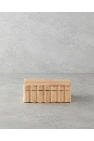 English Home Morro Decorative Box 21,5X12,5X8 cm Light Brown