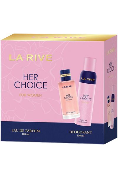 La Rive La rive Her Choice eau de parfum 100 ml and deodorant 150ml set