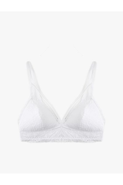 Koton Σουτιέν Bralet με δαντέλα χωρίς επένδυση