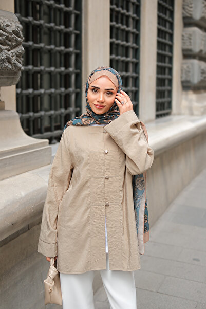 LOCCO Women's Crew Neck Shirt Mink