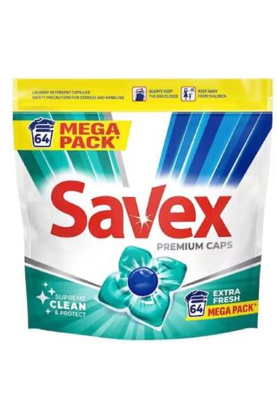 SAVEX Premium Extra Fresh Capsule 64 Pieces