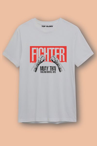 TOP GLORY Αθλητικό μπλουζάκι Muay Thai Fighter Αθλητικό μπλουζάκι