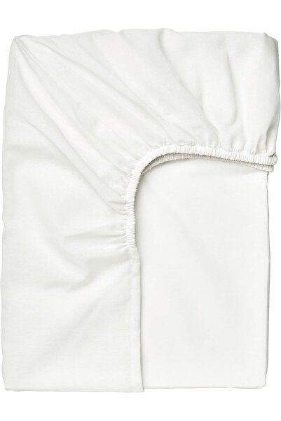 Genericc IKEA TAGGVALLMO fitted sheet, 90x200 cm, white
