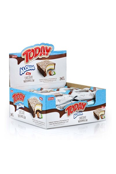 Elvan Aloha Mini Hindistan Cevizli Marshmallowlu 20 Gr. 24 Adet (1 Kutu)