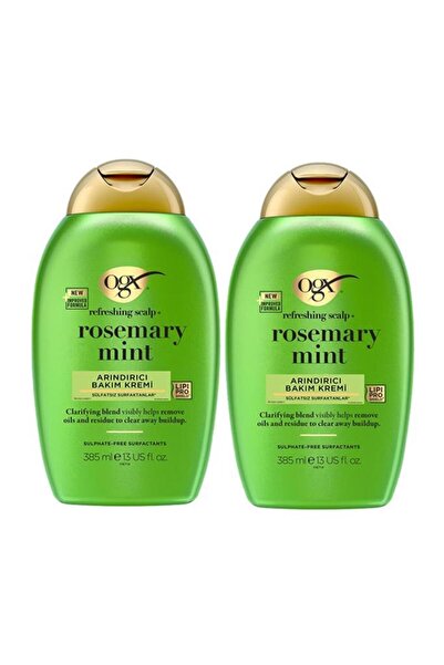 OGX Rosemary Mint Purifying Care Cream 385 ml X2 Pieces