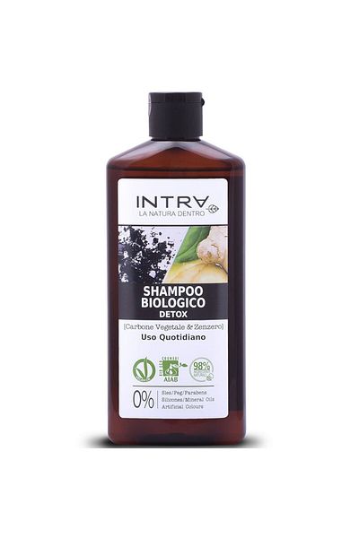İNTRA Intra charcoal detox shampoo