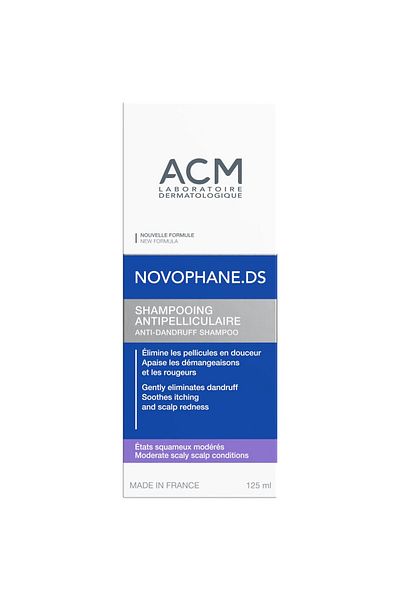 ACM Sampon anti-matreata ACM Novophane DS impotriva descuamarii moderate a scalpului