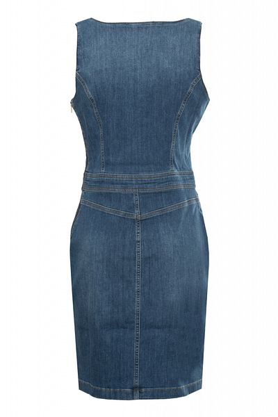 Love Moschino Rochie din denim Love Moschino WVJ9101 Denim S INTL