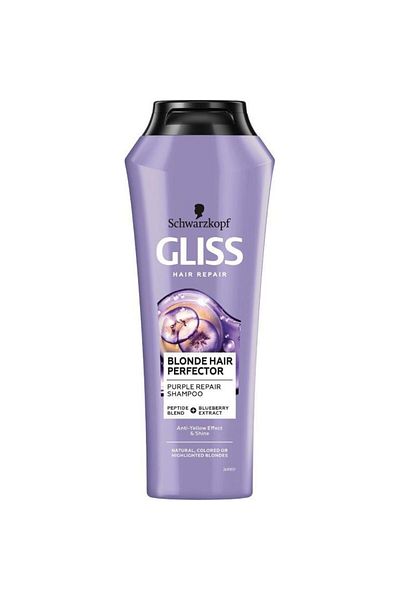 Gliss Sampon Gliss Blonde Hair Perfector pentru par blond sau suvitat
