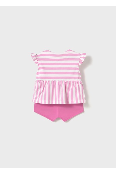 MAYORAL Baby Girl 4-Piece T-Shirt Shorts Set Pink 1670