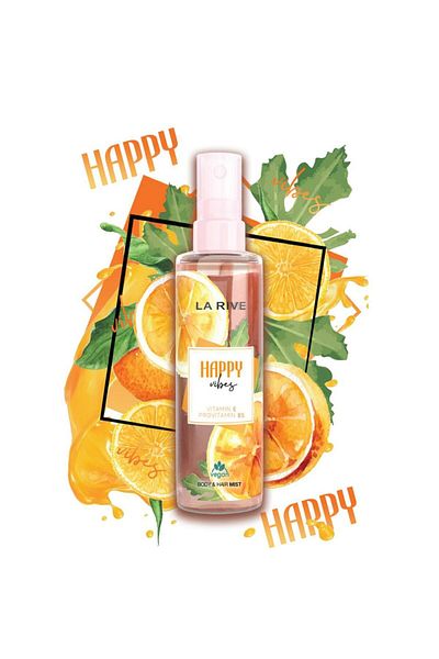 La Rive Perfumed body and hair care lotion La Rive Happy Vibes 200 ml