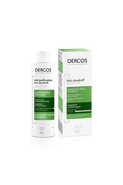 Vichy Sampon anti-matreata Vichy Dercos Anti-Dandruff Sensitive pentru scalp sensibil