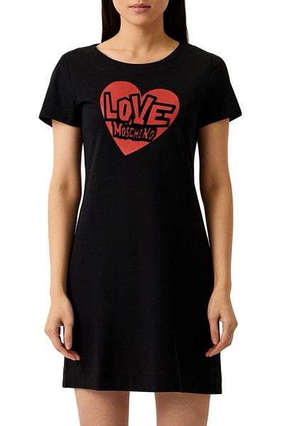 Love Moschino Women's T-shirt dress Love Moschino W592921 Black S INTL