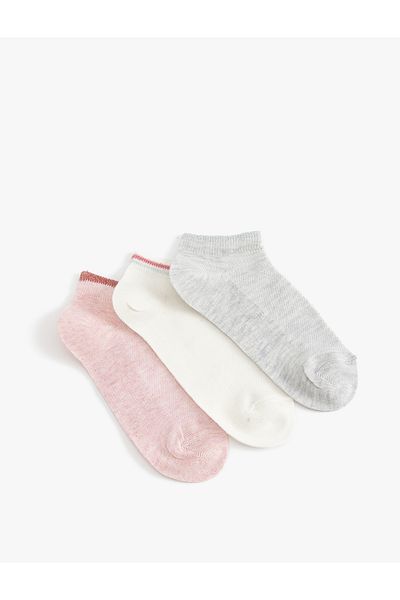 Koton Комплект от 3 чорапи Basic Booties
