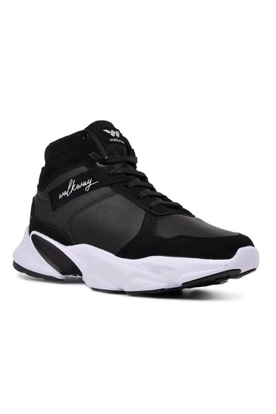 WALKWAY Fast Break Unisex Μαύρα παπούτσια μπάσκετ
